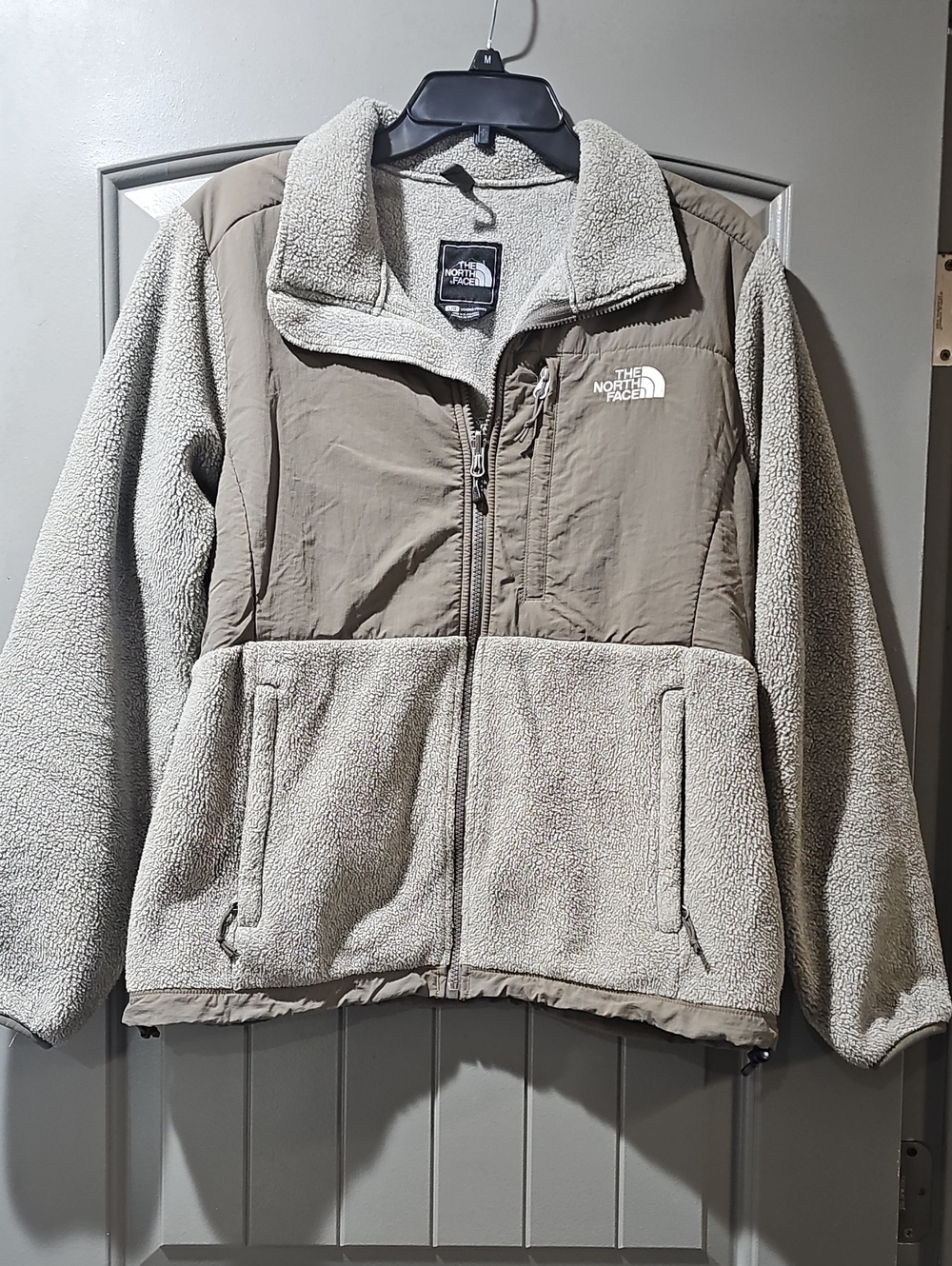 The North Face Womans Recycled Fleece Jacket - Taupe/Beige (WA)